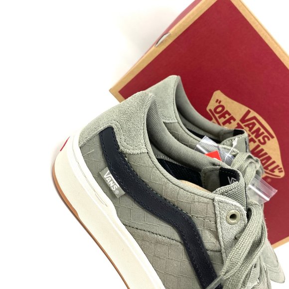 VANS Women's Size 8 VN0A3WKX2LA Berle Pro Skate Moss Gray Suede Low Top Sneaker - Picture 9 of 11